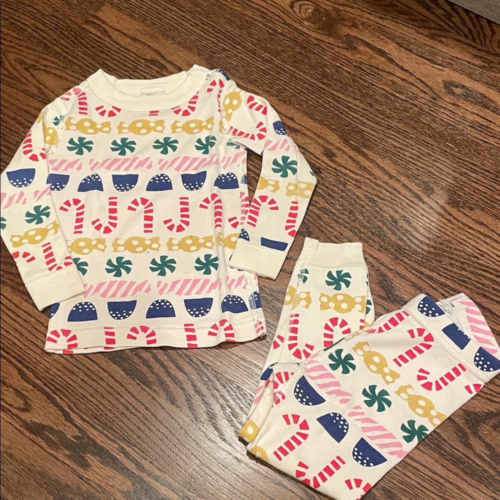 Festive Kids Pajamas Set - Multicolor